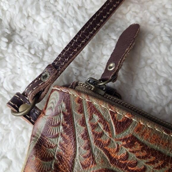 MYRA BAG IN COTTON AND LEATHER MADE IN INDIA COUNTRY WESTERN COWGIRL VIBE - Picture 6 of 13